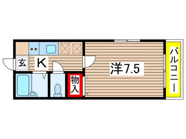 メゾン　とどろきの物件間取画像